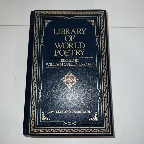 unbranded Other - Library of World Poetry by William C. Bryant 1984 Chatham River Press Classic